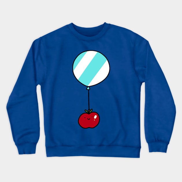 Balloon Apple Crewneck Sweatshirt by saradaboru